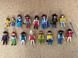 Playmobil - 16 unterschiedliche Figuren mit Zubehör