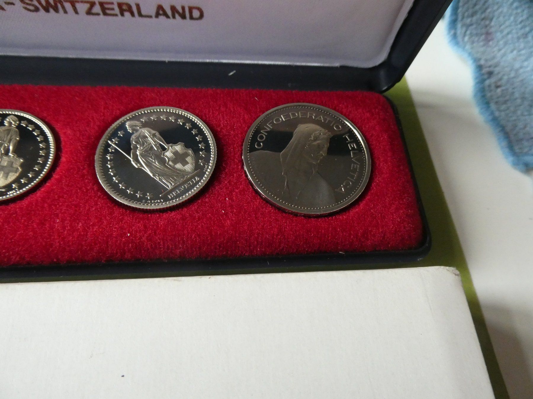 Toutes les monnaies: Schweiz 1979, Münzsatz PP – Neuf (Voir description) à Hinterforst par Rohusri 3