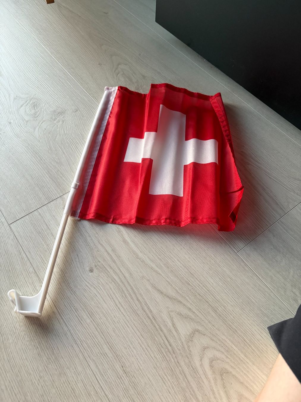 Bandiere: WM Autofahne Schweiz - 1 Stk. – Nuovo (secondo la descrizione) da Mühleberg venduto da cupra80