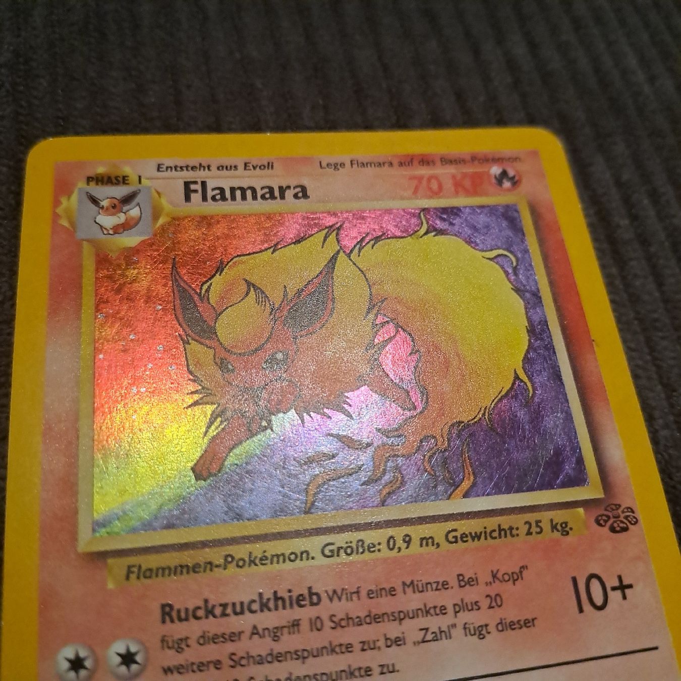 Pokémon Cartes à collectionner: Flamara Holo, Jungle Set 3/64 – Neuf (Voir description) à Düdingen par Ruge91 2