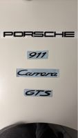 Porsche 911 Carrera GTS Schriftzug, neu und originalverpackt