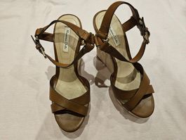 Plattform Sandalen Massimo Dutti