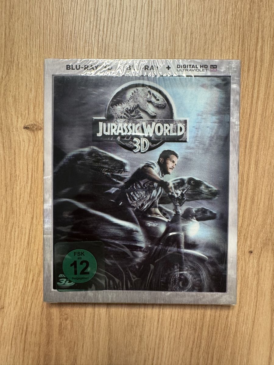 Tutti i DVDs: Jurassic World 3D Blu-ray- Neu und versiegelt! – Nuovo e nell'imballaggio originale da Biberist venduto da etesummer