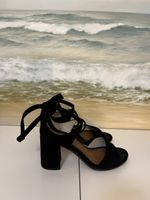 Marc O'Polo Sandaletten Wildleder schwarz Gr. 37,5