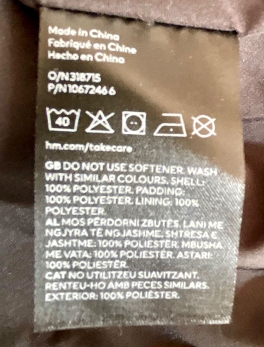 H&M Mäntel: ärmelloser Stepmantel – Gebraucht aus Davos Clavadel von panorama01 4