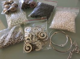 Restpostenpaket zum Schmuck basteln