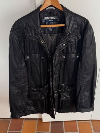 Navyboot Herren Jacke, schwarz.