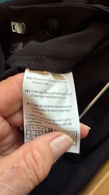 Pantaloni: Schwarze Bügelfaltenhose Gr. 36 – Usato da Winterthur venduto da ing_pd8f 2