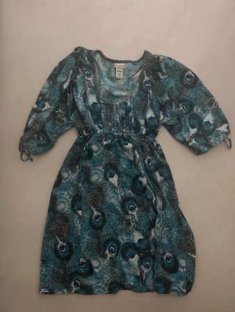 Peacock dress