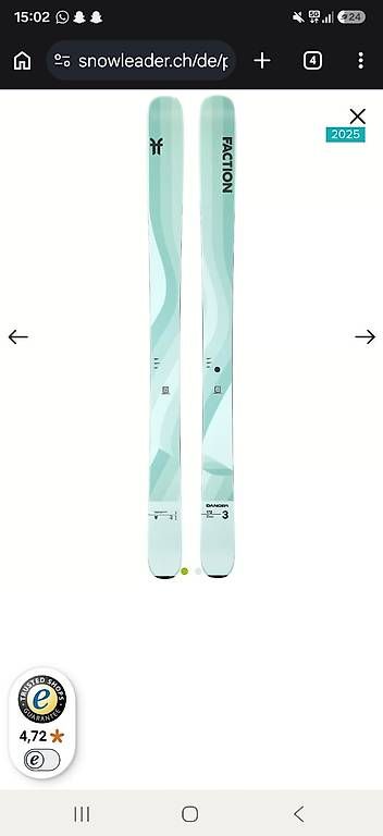 Skis: Freestyle ski – Neu und originalverpackt aus Illnau von eberha1