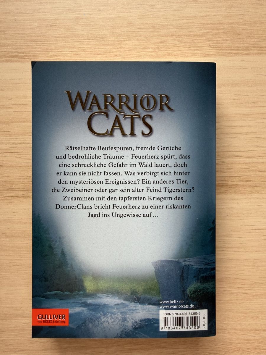 Libri: WARRIOR CATS Staffel 1 Band 1-6 – Usato da Zürich venduto da Fuxion 5