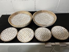 Mangoholz Schale/ Teller