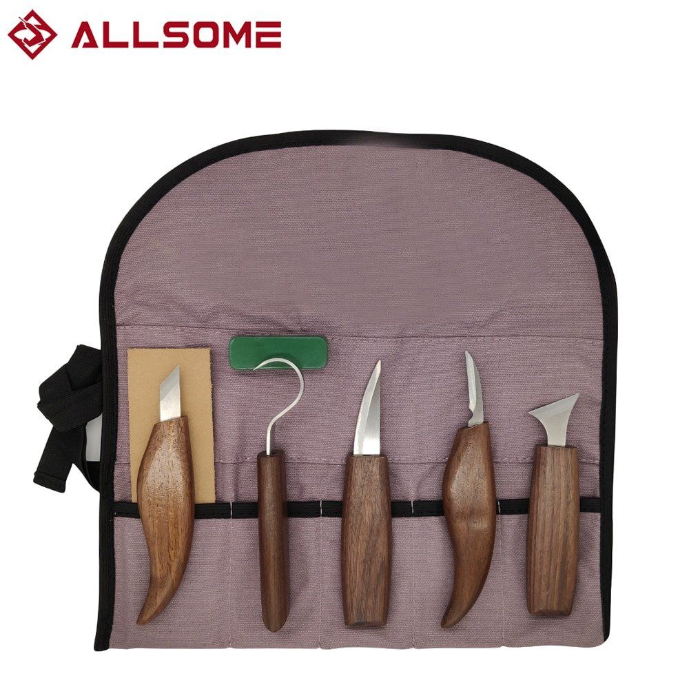 Alle Werkzeuge: 🐭 NEU Schnitzmesser Stechbeitel Set 5-Teilig – Neu und originalverpackt aus Wittenbach von ChinaSeidenstrasse 1