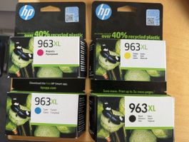HP 963XL Tintenpatronen Set Schwarz Magenta Gelb Cyan