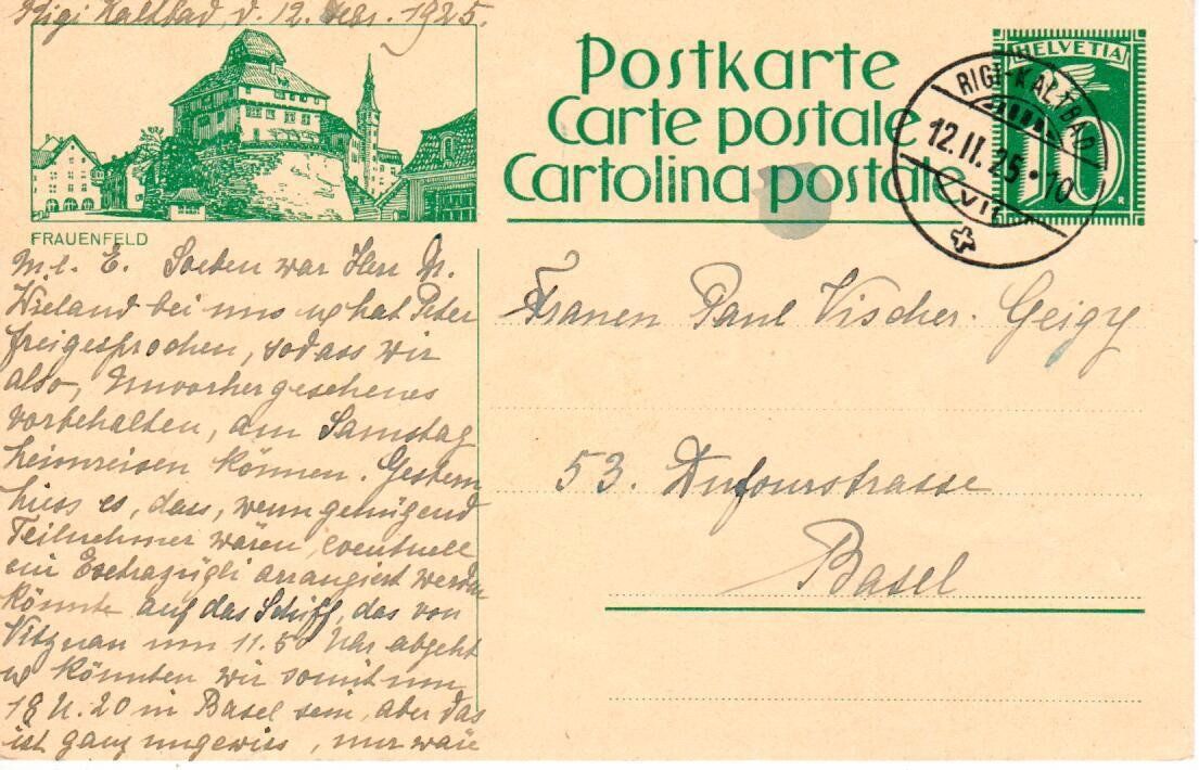 Tous les timbres: Bildpostkarte – D'occasion à Wolhusen par Curver9