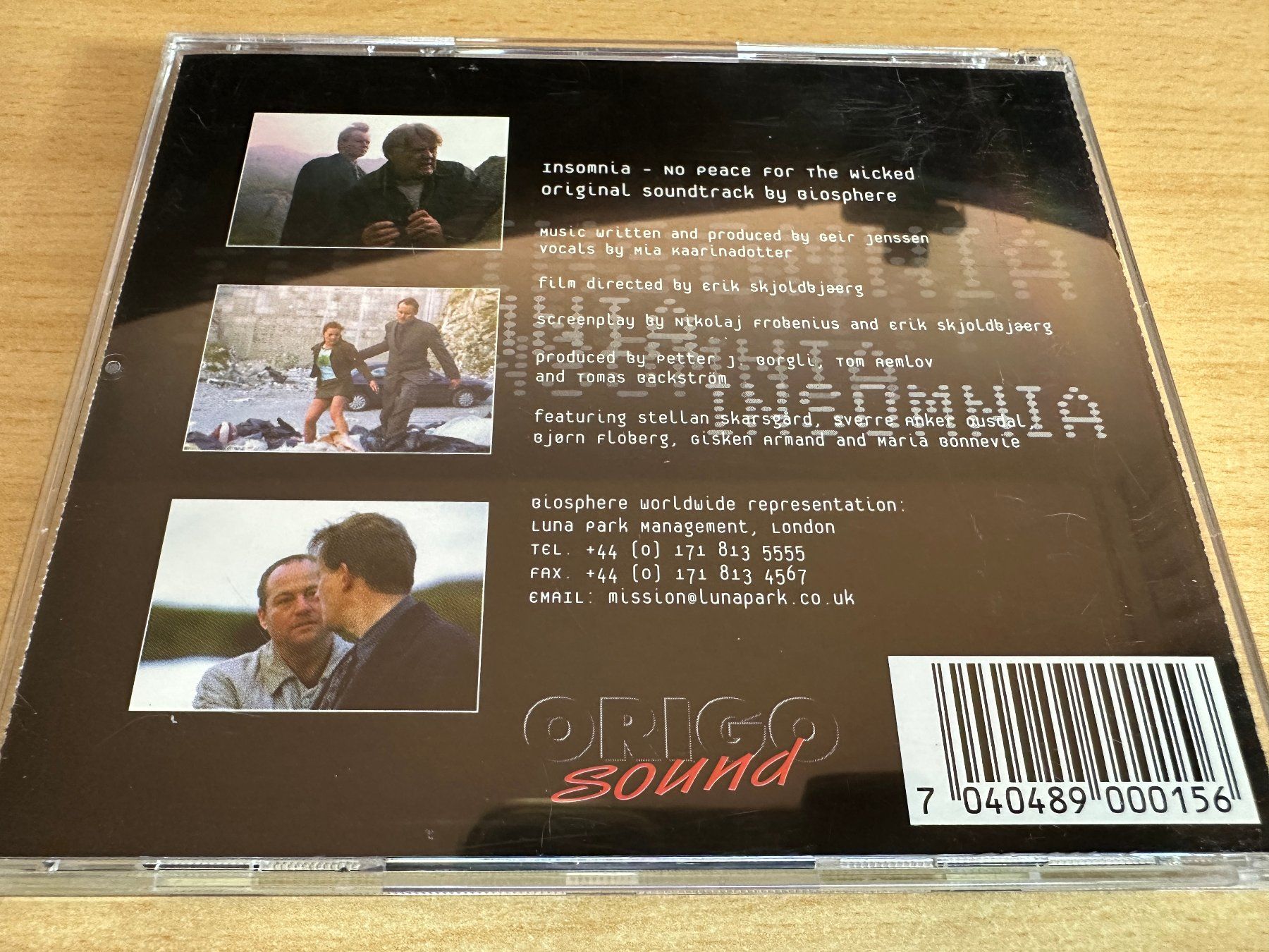 CD: Biosphere – Insomnia – Usato da Rikon im Tösstal venduto da Alpenmutz 1