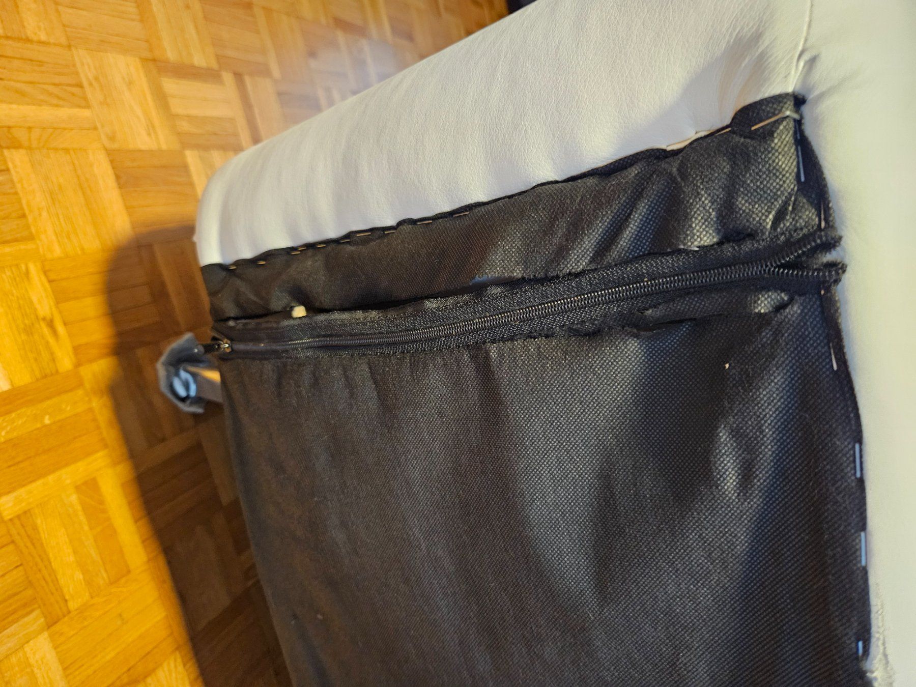 Conforama Divani: Schlafsofa Bettsofa grau weiss – Usato da Kreuzlingen venduto da River.v 3