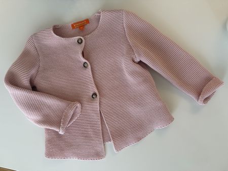 Strickjacke rosa von Staccato Gr 80/86