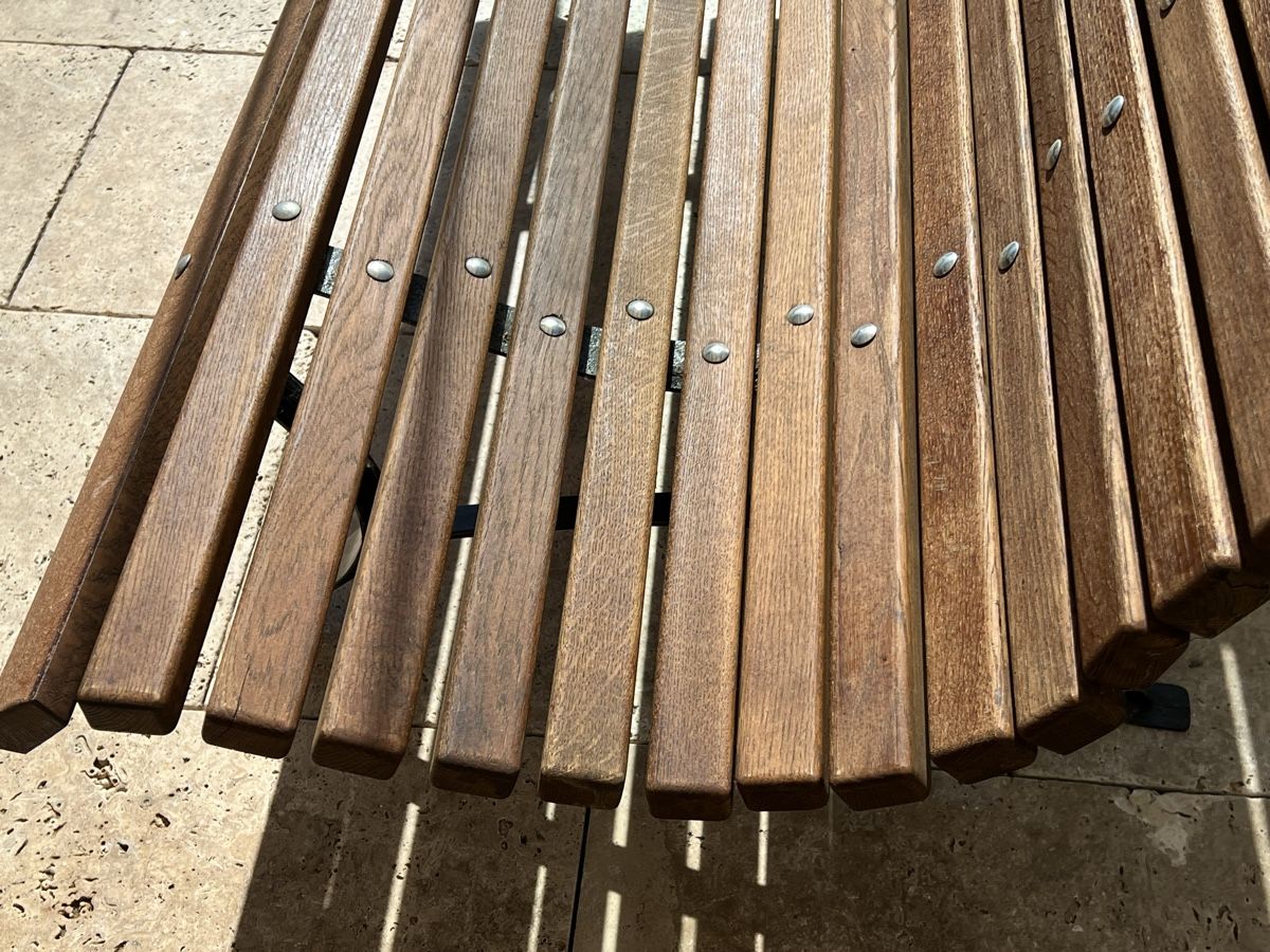 Panchine: Antiker Gartenbank, Hartholz neu – Usato da Wabern venduto da La-Vitrine 4