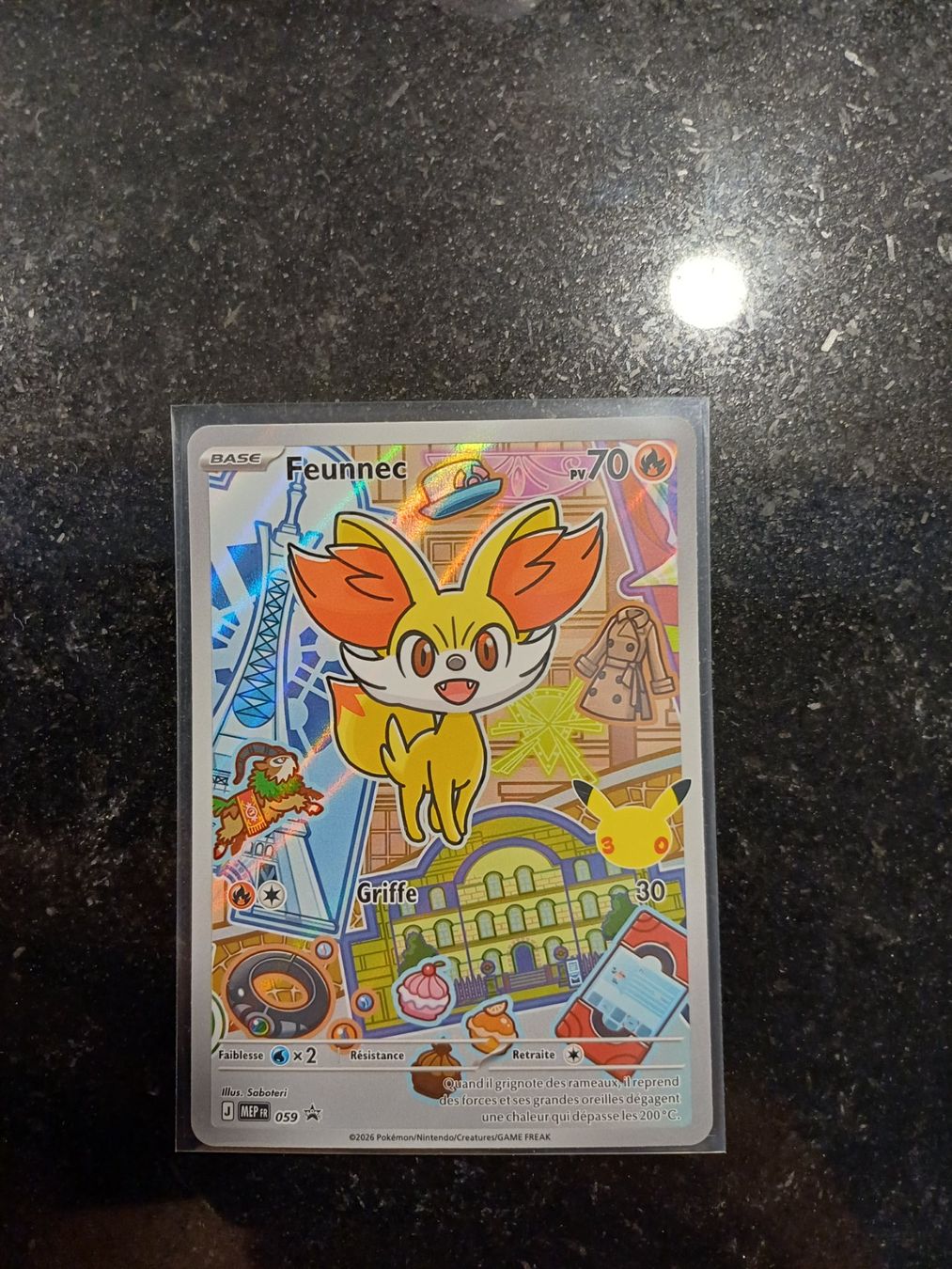 Pokémon Carte collezionabili: Feunnec - Alternative - 059 - FR – Usato da Bernex venduto da Adrieneagle