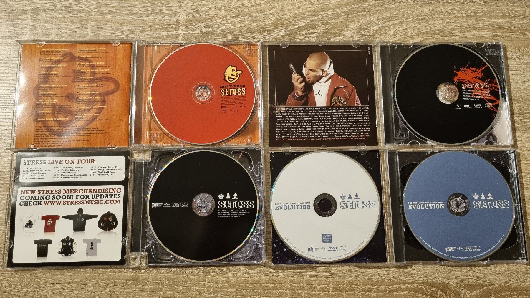 CD: Stress Paket mit 4 Alben – Usato da Hagenbuch ZH venduto da lecterr55 1