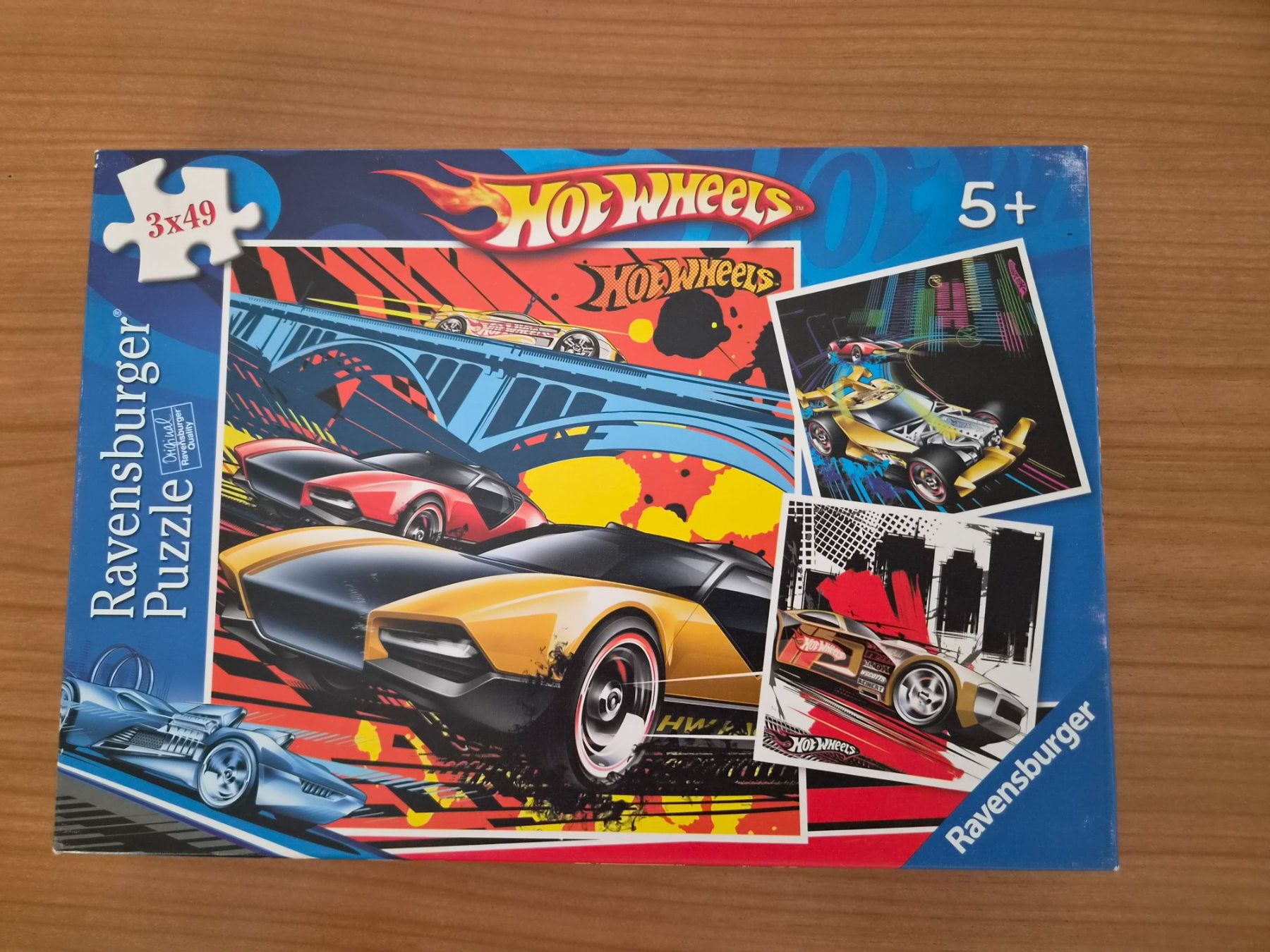 Ravensburger Puzzle: Ravensburger Puzzle Hot Wheels 3x49 Teile, 5 + – Usato da Ibach venduto da urs_sl5h