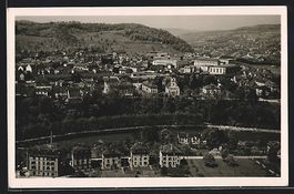 AK Baden, Gesamtansicht, 1928