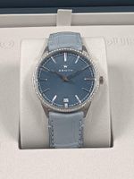 ZENITH "ELITE CLASSIC" MIT DIAMANTLÜNETTE, 36 MM