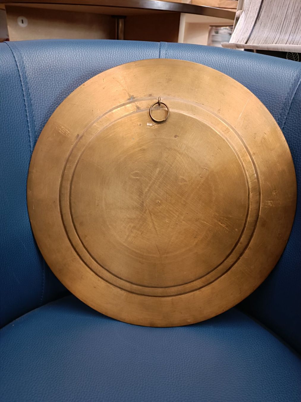 Piatti: Messing Kupfer Shiva Wandteller 34cm – Usato da Reiden venduto da Zofi-Brocki 1