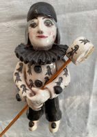 Basler Fasnacht - Pierrot aus Ton - handgemacht - Unikat!