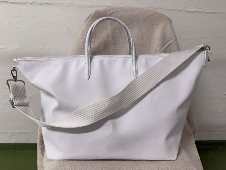 Lacoste Handtasche Weiss Sommer 2023 Top Zustand (56)
