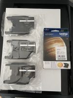 Brother 3x BK1240 und 1x LC1240Y Tintenpatronen für Drucker