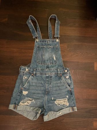Latzhosen Shorts für Mädchen, Grösse 36