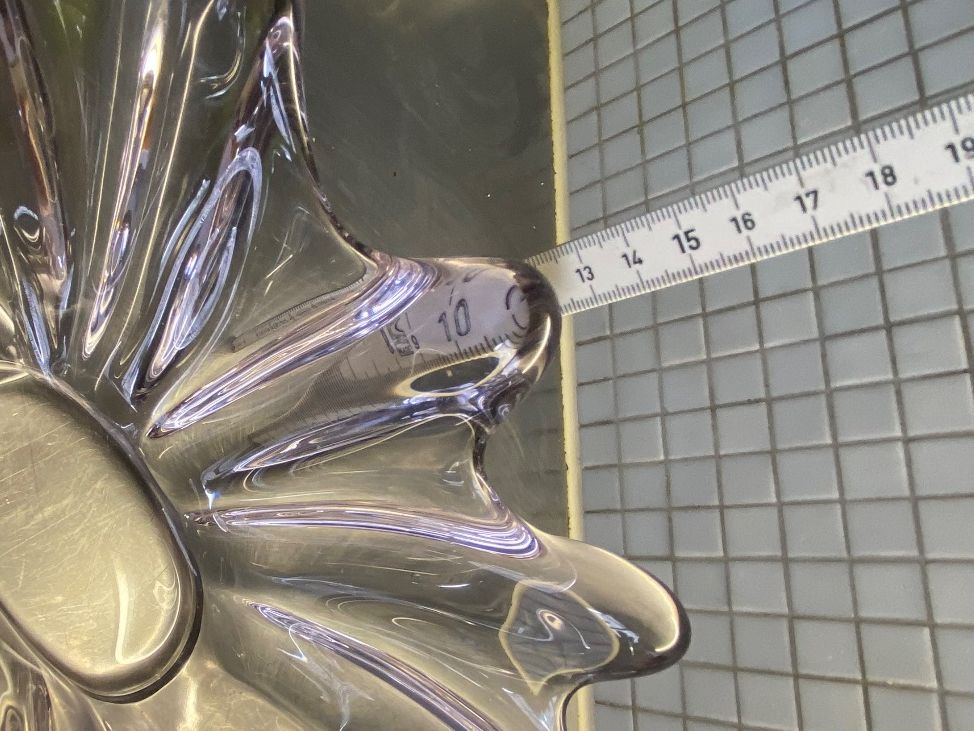Ciotole: Murano, daum, Vannes, grosse Kristallglas Schale – Usato da Solothurn venduto da BORGHAGEN 6