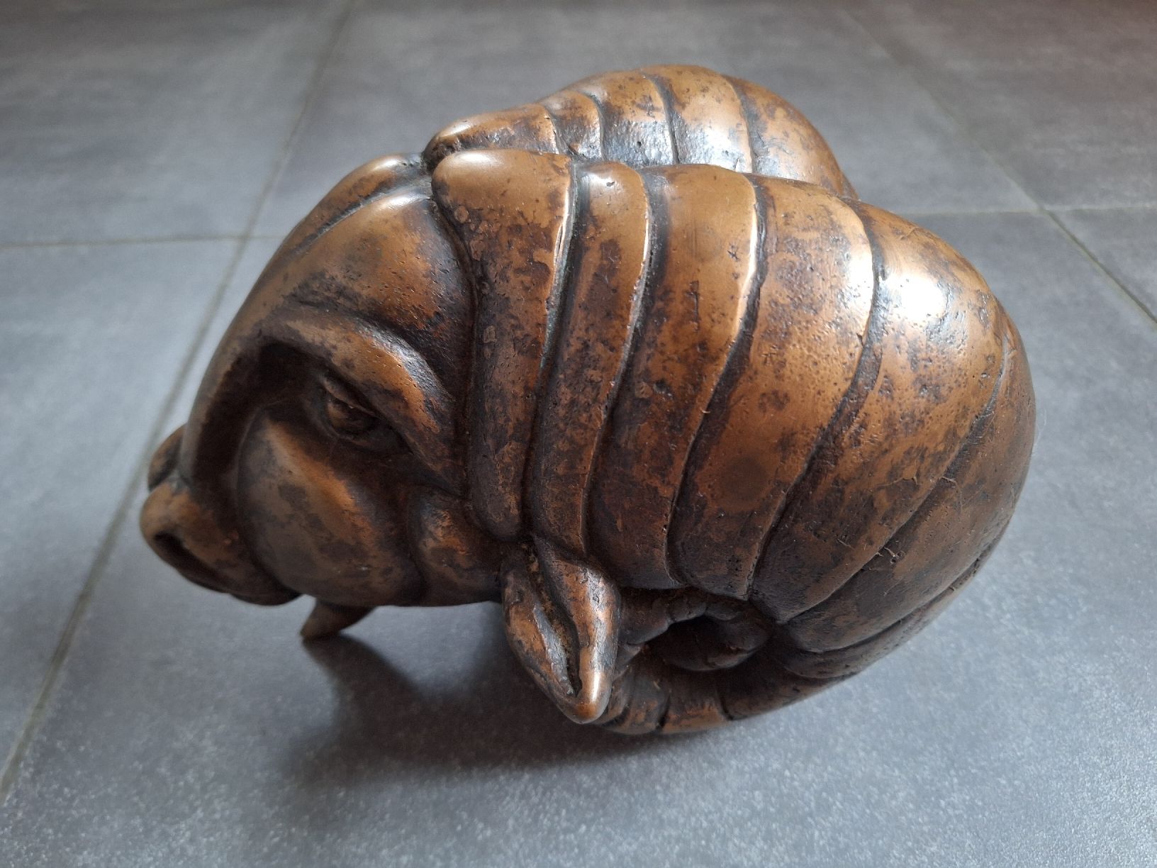 Skulpturen & Statuen: Bronzefigur Widderkopf (massiv) – Gebraucht aus St.Gallen von dajo0809 4