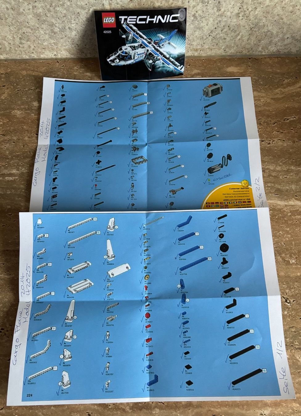 Lego Giocattoli: Lego Cargo Plane Model 42025 – Usato da Dörflingen venduto da verena052 5
