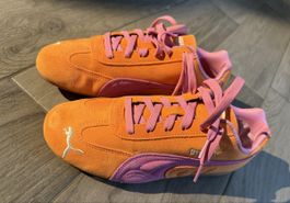Speedcat OG Orange Glo-Poised Pink - Adults Gr 40 Fabrikneu