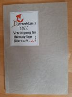 Hornerblatt 1977 "Pieterlen 1900-1950"
