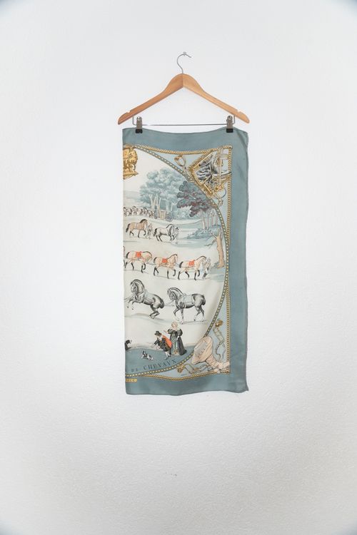Foulard Antje Von Bergen Berlin – Souvenir Tour TeleTower – Signé !