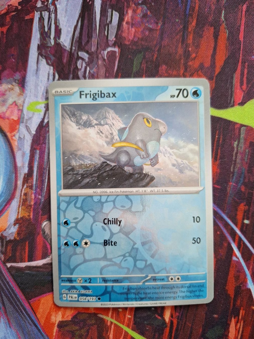 Pokémon Sammelbilder & Trading cards: Frigibax - Reverse Holo - Pokemon Paldea Evolved – Gebraucht aus Altstätten SG von GGsGameshop