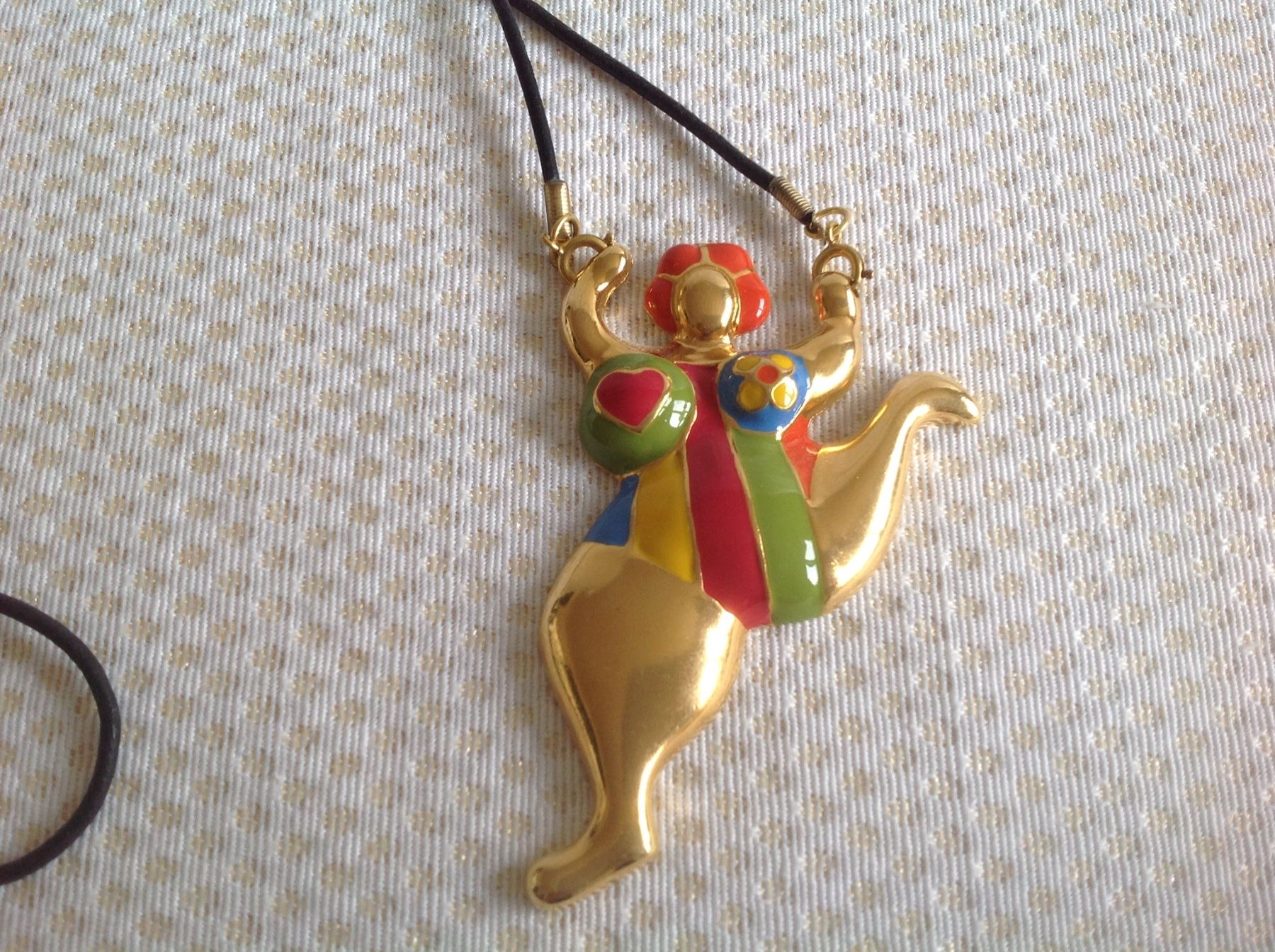 Catenine: Niki De Saint Phalle - Nana - collier – Usato da Sion venduto da accroshoes