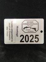 Börsen-Ausweis 2025 Bourse Armes - Seltener Sammlerausweis!