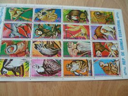 Alte Briefmarken Sammlung: Affen aus Guinea Äquatorial 59