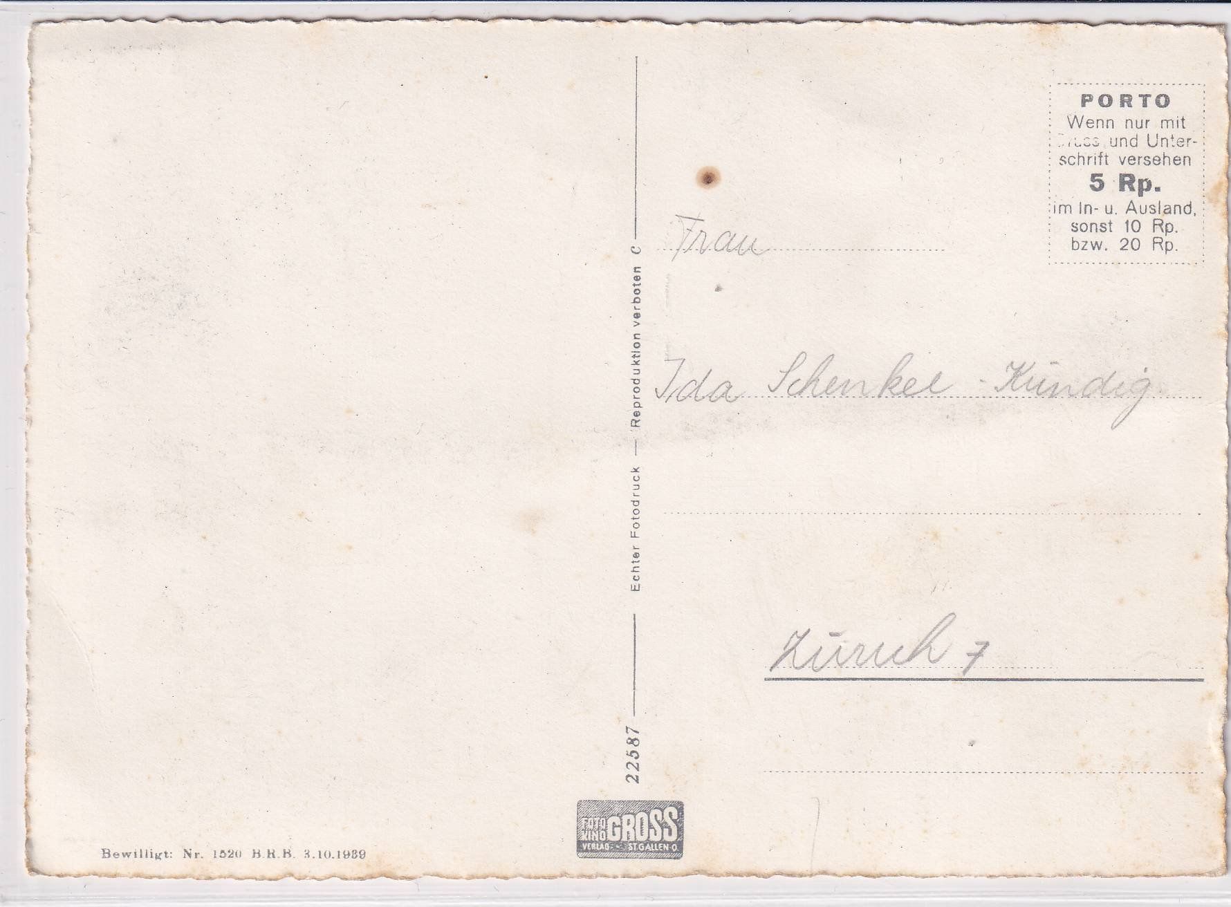 Cartes postales: Amden mit Leistkamm & Gulmen /bi – D'occasion à Hombrechtikon par Rudolf07 1
