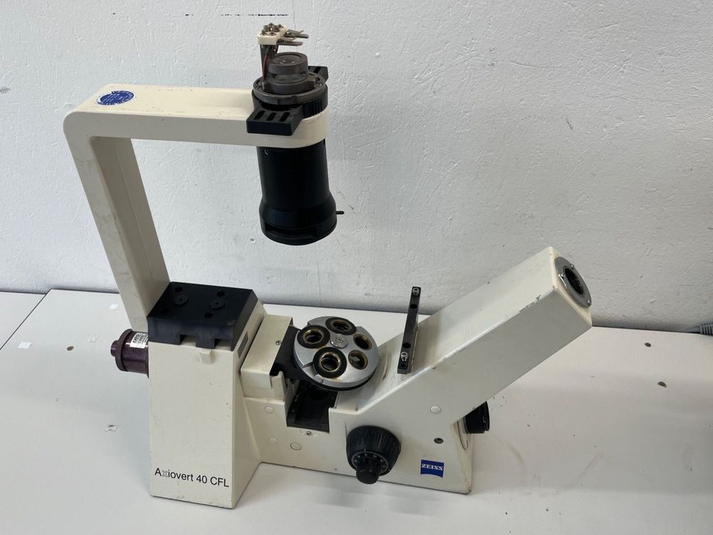 Accessori da laboratorio: 3 Inversmikroskope Defekt zum Basteln oder aufbereiten – Difettoso da Niederdorf venduto da LeptonAG_Labor 3