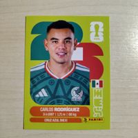 Carlos RODRÍGUEZ, MEX 9, Panini WM 2026