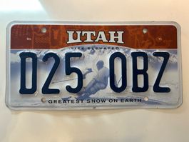 🇺🇸 U.S. Autoschild, Utah D25 OBZ - ORIGINAL