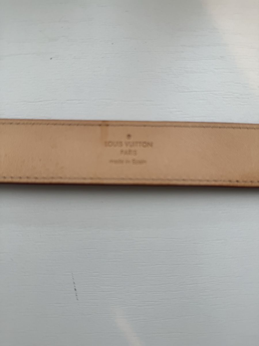 Louis Vuitton Gürtel: Louis Vuitton Vernis Belt Red Gr. 80/32 – Gebraucht aus Hurden von rac_wyf8 4