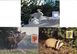J210-14, 5-50Rp. Einheimische Wildtiere