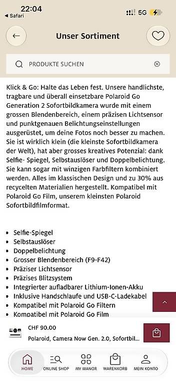 Fotocamera: Polaroid Next Gen 2.0 – Usato da Bern venduto da Milie.Lou 3